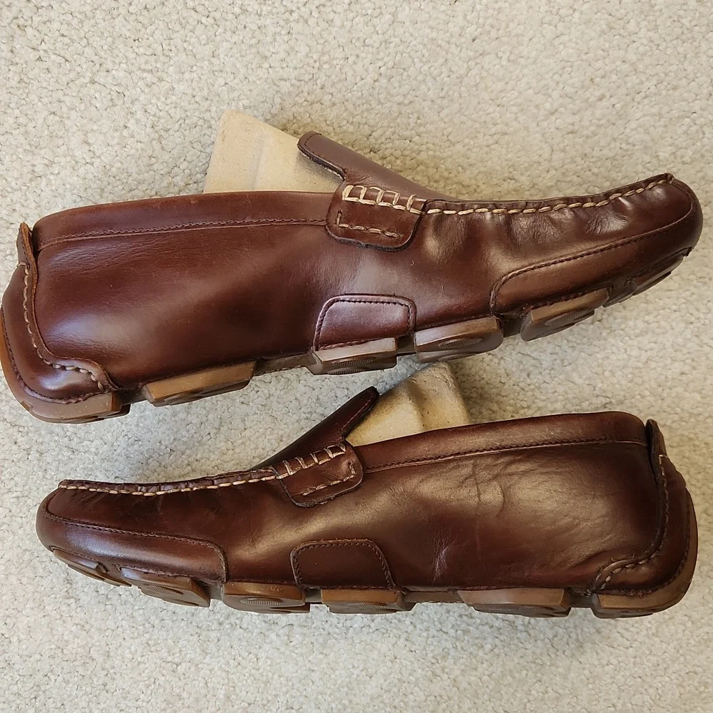 NAUTICA Mens Brown Driving Loafers Shoe Size 11.5